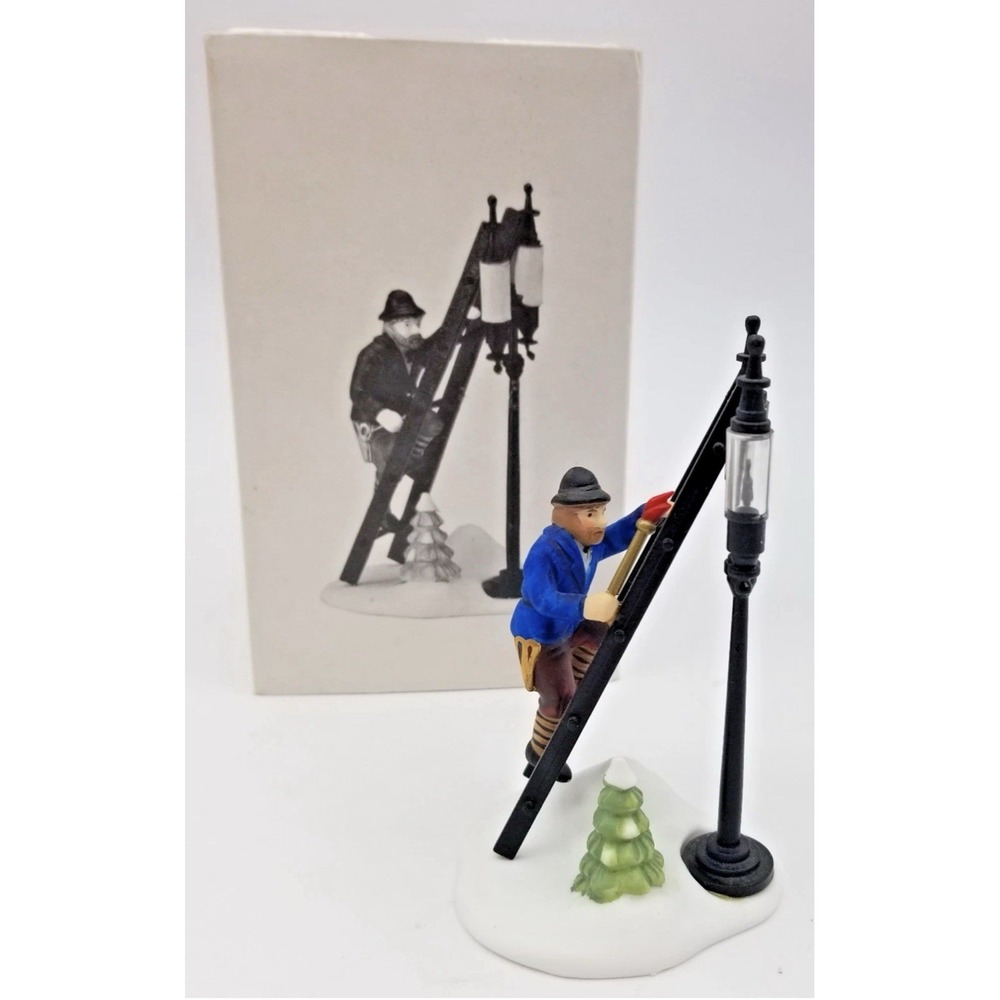 Dept 56 Heritage‎ Village Collection Lamplighter Accessory Set 5577-8 EXCELLENT